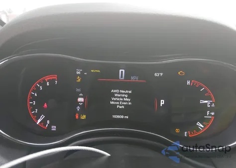 2017 Dodge Durango R/T Awd z USA, uszkodzony, nr VIN 1C4SDJCT6HC871794